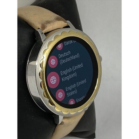 Kate Spade Gen 3 KST2007 Women's Sand Leather Digital Dial Smart Watch PD454 - Picture 5 of 12